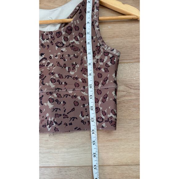 Move Theory Cheetah Print Active Top Size Small - Picture 6 of 7